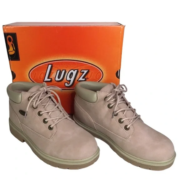 Lugz Shoes New In Box Lugz Drifter Lx Lace Up Ankle Boots Pink